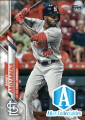 2020 Topps #229 Randy Arozarena RC Rookie Cardinals Rays